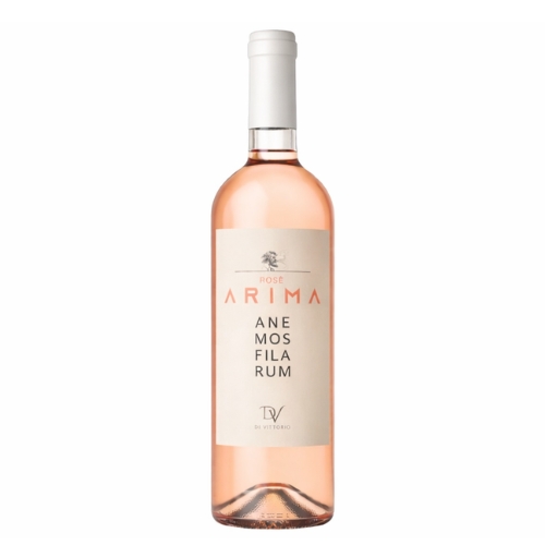 Bottiglia Vino Rosato Arima Rosè Negroamaro Salento. Bottiglia Vino Rosato Arima Rosè Negroamaro Salento.