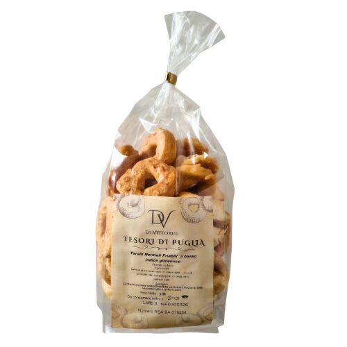 TARALLI NORMALI FRIABILI A BASSO INDICE GLICEMICO