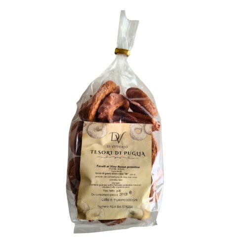 TARALLI AL VINO ROSSO PRIMITIVO